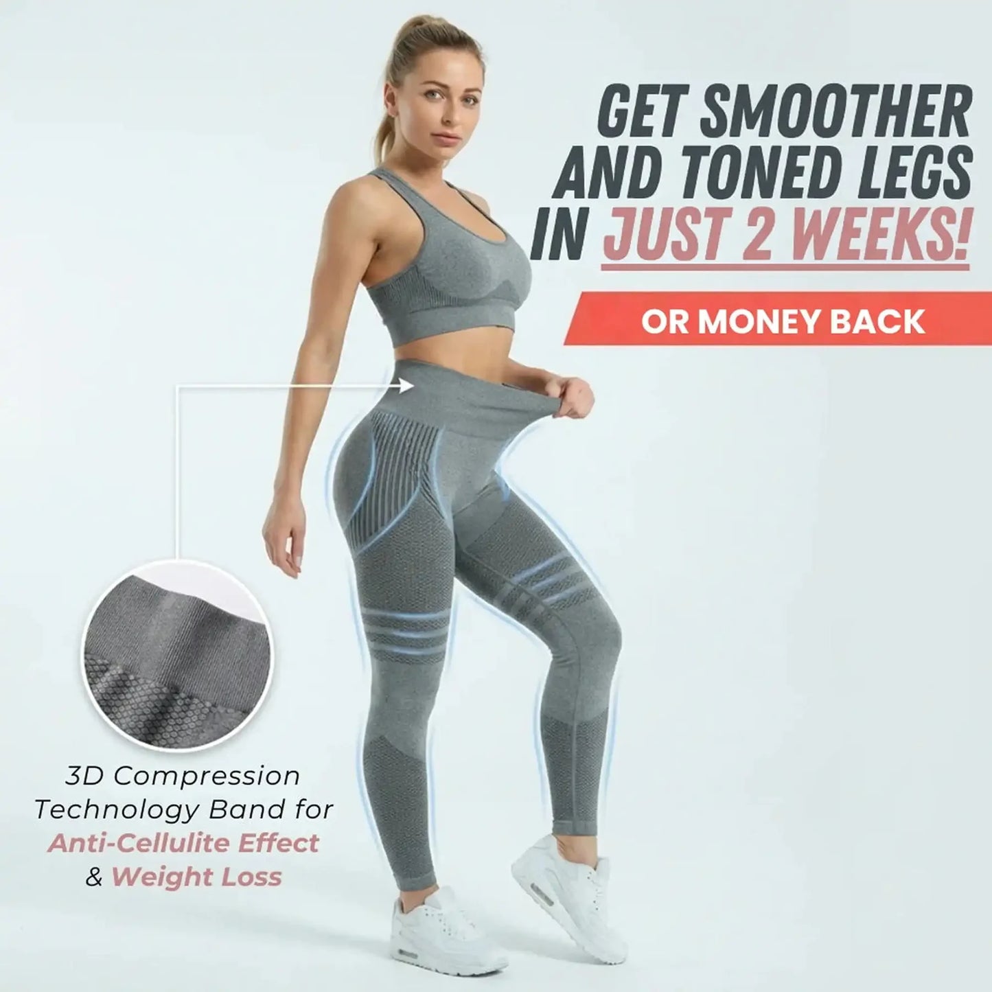 Curvlock™ Anti-Roll Compression Legging — Reclaim Your Confidence, Every Single Day