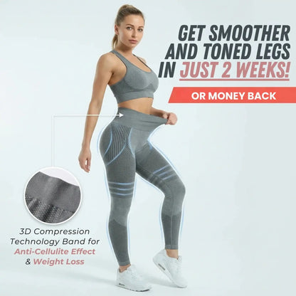 Curvlock™ Anti-Roll Compression Legging — Reclaim Your Confidence, Every Single Day